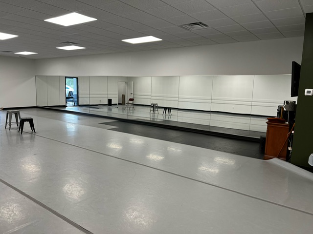 Custom glass installation